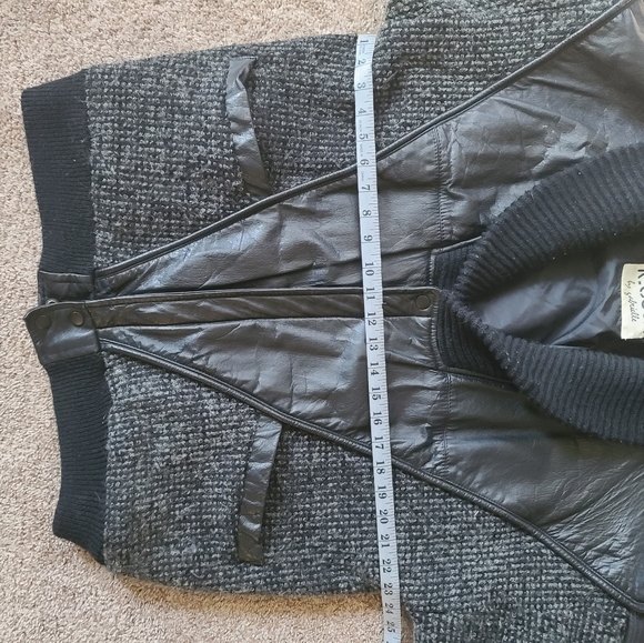 Vintage K. Cosa by Gabrielle Leather Bomber Jacket - Picture 10 of 13